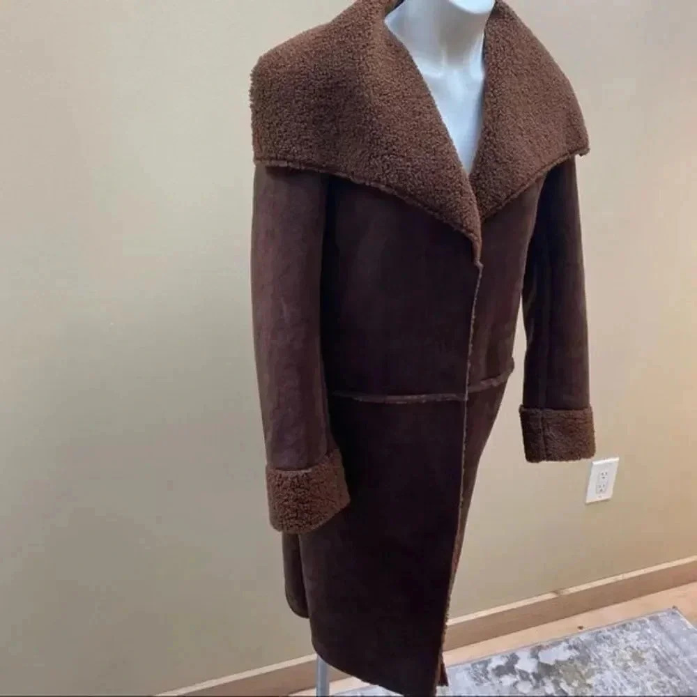 Solitaire Sherpa women coats - Picture 4 of 15